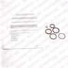 FORD F8TZ9229AA Seal Kit, injector nozzle
